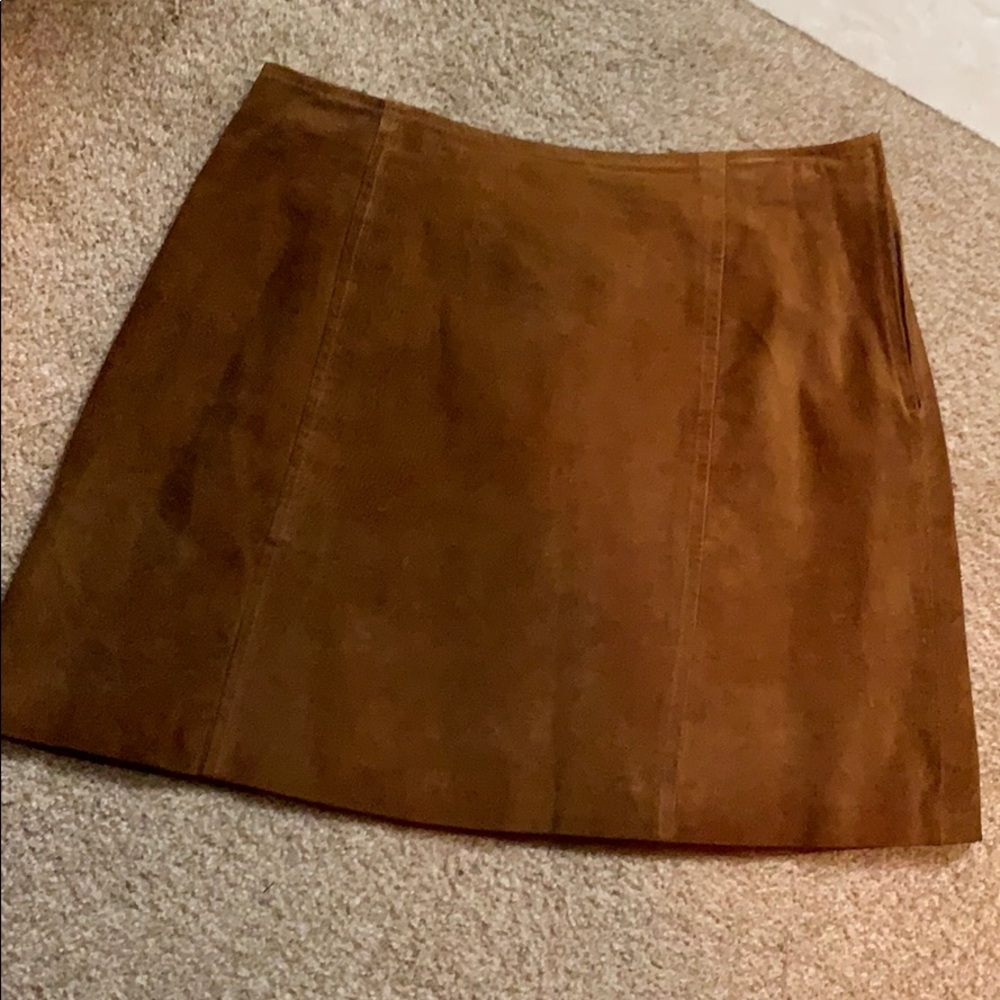 100% Genuine Leather - Kathy Ireland Suede Mini